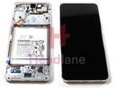 [GH82-27527B] Samsung SM-S906U Galaxy S22+ / Plus LCD Display / Screen + Touch + Battery - Phantom White (USA Version)