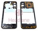 [GH98-48621A] Samsung SM-M346 Galaxy M34 5G Middle Cover / Chassis - Dark Blue