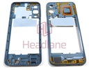 [GH98-48621B] Samsung SM-M346 Galaxy M34 5G Middle Cover / Chassis - Blue