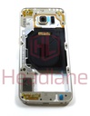 [GH96-09178C] Samsung SM-G920F Galaxy S6 Middle Cover / Chassis - Gold