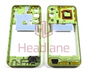 [GH82-33219C] Samsung SM-A256 Galaxy A25 5G Middle Cover / Chassis - Yellow