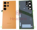[GH82-33349G] Samsung SM-S928 Galaxy S24 Ultra Back / Battery Cover - Titanium Orange