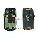 [GH97-14204F] Samsung GT-I8190 Galaxy S3 Mini LCD Display / Screen + Touch - Red