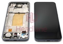 [GH82-34221A-SA] Samsung SM-A356 Galaxy A35 5G LCD Display / Screen + Touch + Frame - Black (Awesome Navy) (Assembled)