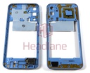 [GH82-33641D] Samsung SM-A156 Galaxy A15 5G Middle Cover / Chassis - Blue