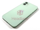 [IP12BH-GR-A] iPhone 12 Back / Battery Cover + Small Parts - Green (Pulled - Grade A)