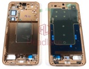 [GH82-33413G] Samsung SM-S926 Galaxy S24+ / Plus Display Frame / Chassis - Sandstone Orange