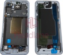 [GH82-34309B] Samsung SM-A556 Galaxy A55 5G Display Frame - Blue (Awesome Iceblue)