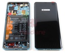 [02355UNA] Huawei P30 Pro LCD Display / Screen + Touch + HB486486ECW Battery - Aurora Blue (B Grade)