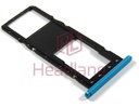 [5M88C16639] Motorola XT2055 Moto G8 Power Lite SIM Card Tray - Light Blue