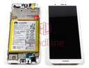 [02351SVE-NB] Huawei P Smart LCD Display / Screen + Touch + Battery Assembly - Gold/White (No Box)