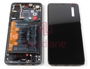 [02354HMG] Huawei P30 LCD Display / Screen + Touch + Battery Assembly - Black (New Version)
