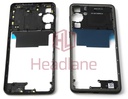 [GH81-25827A] Samsung SM-M556 Galaxy M55 5G Middle Cover / Chassis - Black
