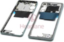 [GH81-25828A] Samsung SM-M556 Galaxy M55 5G Middle Cover / Chassis - Light Green