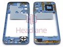 [GH82-34095D] Samsung SM-A156 Galaxy A15 5G Middle Cover / Chassis - Blue