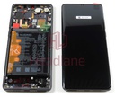 [02354NAF] Huawei P30 Pro LCD Display / Screen + Touch + HB486486ECW Battery - Black (B Grade)