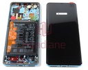 [02354NAJ] Huawei P30 Pro LCD Display / Screen + Touch + HB486486ECW Battery - Aurora Blue (B Grade)