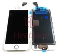 [661-07288] Apple iPhone 6S LCD Display / Screen + Touch - White (Original / Service Stock) *Home button not usable*