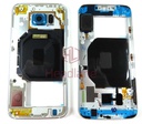 [GH96-09178D] Samsung SM-G920F Galaxy S6 Middle Cover / Chassis - Blue