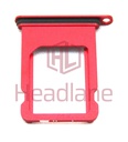 [923-02449] Apple iPhone 8 SIM Card Tray - Red (Original / Service Stock)