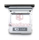 [GH98-42704A] Samsung SM-A730 Galaxy A8+ (2018) SIM Card Tray - Black