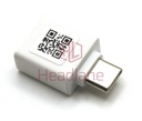 [2181257] Oppo USB-C to USB-A OTG Adapter - White