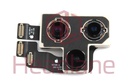[661-13572] Apple iPhone 11 Pro / 11 Pro Max Rear Triple Camera Module (Original / Service Stock)