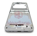 [GH82-35016A] Samsung SM-F741 Galaxy Z Flip6 5G Display Frame - Silver Shadow