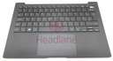 [BA97-11880A] Samsung NP935XDB Galaxy Book Pro 4G / LTE Top Cover + Touchpad + Keyboard (UK QWERTY)