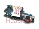 [GH96-14900A] Samsung SM-G990U Galaxy S21 FE Charging Port Flex / SIM Card Reader (USA Version)