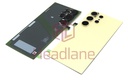 [GH98-48969C] Samsung SM-S928 Galaxy S24 Ultra Back / Battery Cover - Titanium Yellow (No Printing)