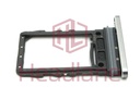 [GH98-49236A] Samsung SM-F741 Galaxy Z Flip6 5G SIM Card Tray - Silver Shadow