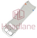 [GH98-49278C] Samsung SM-L300 SM-L305 SM-L310 SM-L315 Galaxy Watch7 Rubber Buckle Strap - Silver