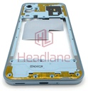 [GH98-49305C] Samsung SM-M356 Galaxy M35 5G Middle Cover / Chassis - Light Blue