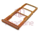 [GH98-44196D] Samsung SM-A705 Galaxy A70 SIM / MicroSD Card Tray (Dual SIM) - Coral