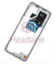 [1610110000549B] Xiaomi Redmi 12 5G Middle Cover / Chassis - Silver