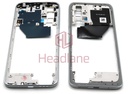 [550400004E9X] Xiaomi Redmi 10 NFC Middle Cover / Chassis - Silver