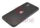 [IP11BH-BK-B] Apple iPhone 11 Back / Battery Cover + Small Parts - Black (Pulled - Grade B)