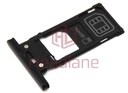 [U50052762] Sony H8216 Xperia XZ2 SINGLE SIM Card Tray - Black
