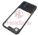 [5S58C19770] Motorola XT2167 Moto G41 Middle Cover / Chassis - Black