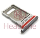 [SMO8D53779] Motorola XT2245 Edge 30 Neo SIM Card Tray - Silver