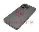 [IP14PMBH-SB-B] iPhone 14 Pro Max Back / Battery Cover + Small Parts - Black (Pulled - Grade B)