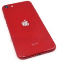 [IPSE3BH-RD-B] iPhone SE (3rd Gen) Back / Battery Cover + Small Parts - Red (Pulled - Grade B)