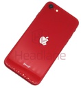 [IPSE2BH-RD-C] iPhone SE (2nd Gen) Back / Battery Cover + Small Parts - Red (Pulled - Grade C)