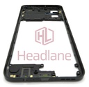 [5S58C28748] Motorola XT2435 Moto G55 5G Middle Cover / Chassis - Forest Grey