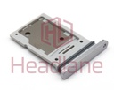 [GH98-48334D] Samsung SM-X826 X926 Galaxy Tab S10+ / Tab S10 Ultra (5G) SIM Card Tray - Platinum Silver