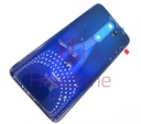 [55050000251L] Xiaomi Redmi Note 8 Pro Back / Battery Cover - Blue