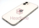 [IP12BH-SL-C] Apple iPhone 12 Back / Battery Cover + Small Parts - Silver (Pulled - Grade C)