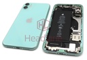 [IP11BH-GR-NC-B] Apple iPhone 11 Back / Battery Cover + Small Parts - Green (Pulled - Grade B) (No Camera)