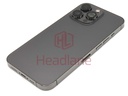 [IP13PRBH-GR-NC-B] iPhone 13 Pro Back / Battery Cover + Small Parts - Graphite (Pulled - Grade B) (No Camera)